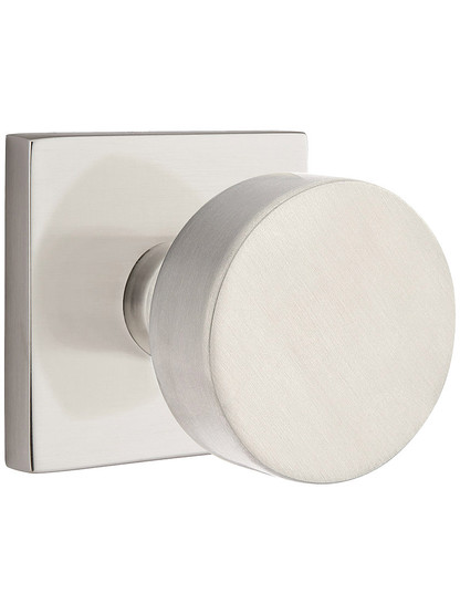 Square Rosette Door Set With Disc Knobs